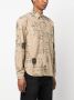 Junya Watanabe MAN Overhemd met grafische print Beige - Thumbnail 3