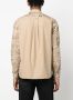 Junya Watanabe MAN Overhemd met grafische print Beige - Thumbnail 4