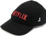 Junya Watanabe MAN Honkbalpet met logopatch Zwart - Thumbnail 2