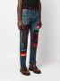 Junya Watanabe MAN Jeans met patchwork Blauw - Thumbnail 3