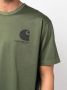 Junya Watanabe MAN T-shirt met logoprint Groen - Thumbnail 5