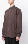 Junya Watanabe MAN Katoenen overhemd Bruin - Thumbnail 4