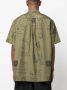 Junya Watanabe MAN Overhemd met korte mouwen Groen - Thumbnail 4