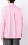 Junya Watanabe MAN Overhemd met patchwork Roze - Thumbnail 4