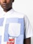 Junya Watanabe MAN Overhemd met patchwork Wit - Thumbnail 5
