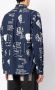 Junya Watanabe MAN Overhemd met print Blauw - Thumbnail 4