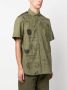 Junya Watanabe MAN Overhemd met print Groen - Thumbnail 3