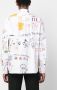 Junya Watanabe MAN Overhemd met print Wit - Thumbnail 4