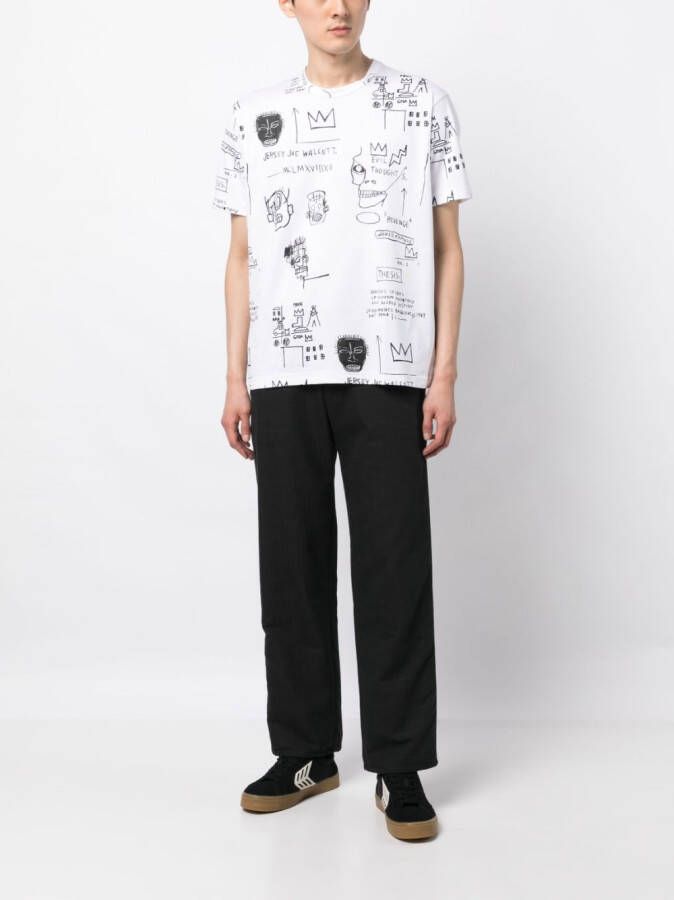 Junya Watanabe MAN T-shirt met print Wit
