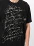 Junya Watanabe MAN T-shirt met tekst Zwart - Thumbnail 5