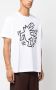 Junya Watanabe MAN x Keith Haring T-shirt van biologisch katoen Wit - Thumbnail 3