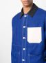 Junya Watanabe MAN x Off White shirtjack van linnenmix Blauw - Thumbnail 5