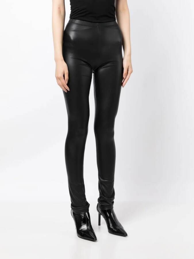 Junya Watanabe Mid waist legging Zwart