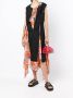 Junya Watanabe Midi-jurk met bloemenprint Zwart - Thumbnail 2