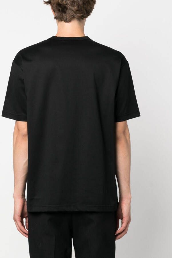 Junya Watanabe MAN T-shirt met print Zwart