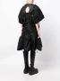 Junya Watanabe Midi-jurk met ruches Zwart - Thumbnail 4