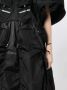Junya Watanabe Midi-jurk met ruches Zwart - Thumbnail 5