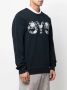 Junya Watanabe MAN Sweater met logoprint Blauw - Thumbnail 3
