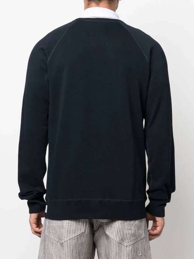 Junya Watanabe MAN Sweater met logoprint Blauw