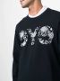 Junya Watanabe MAN Sweater met logoprint Blauw - Thumbnail 5