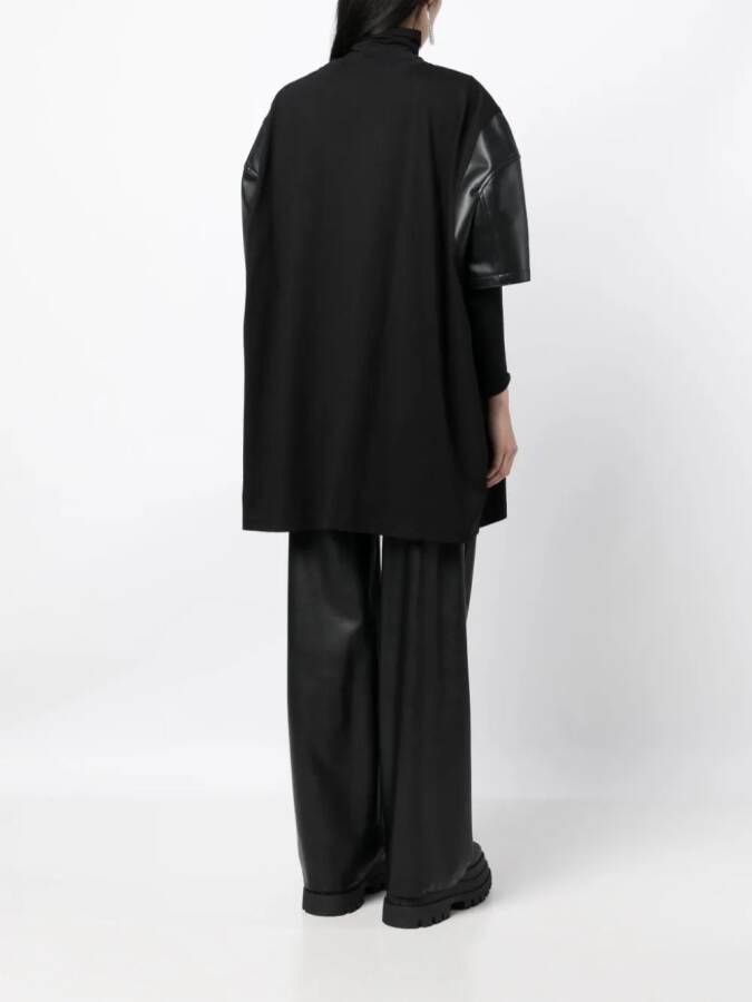 Junya Watanabe T-shirt met kettingdetail Zwart