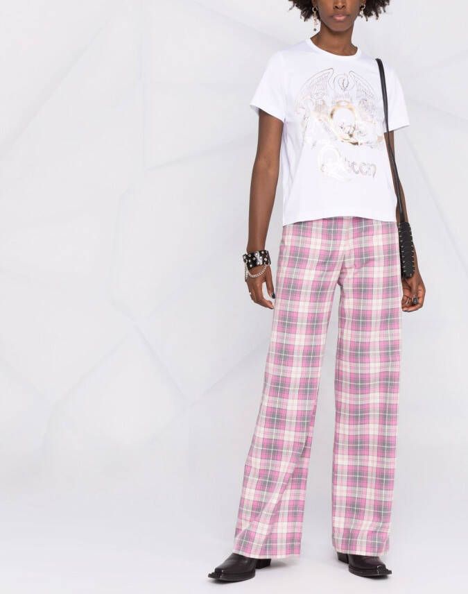 Junya Watanabe T-shirt met print Wit