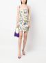 Just Cavalli Mini-jurk met bloemenprint Wit - Thumbnail 2