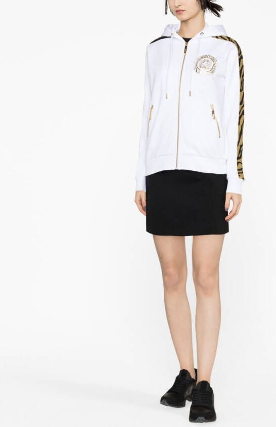 Just Cavalli Vest met logoprint Wit