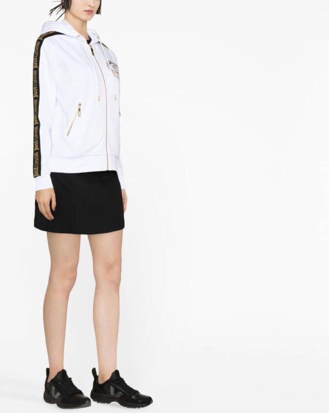 Just Cavalli Vest met logoprint Wit