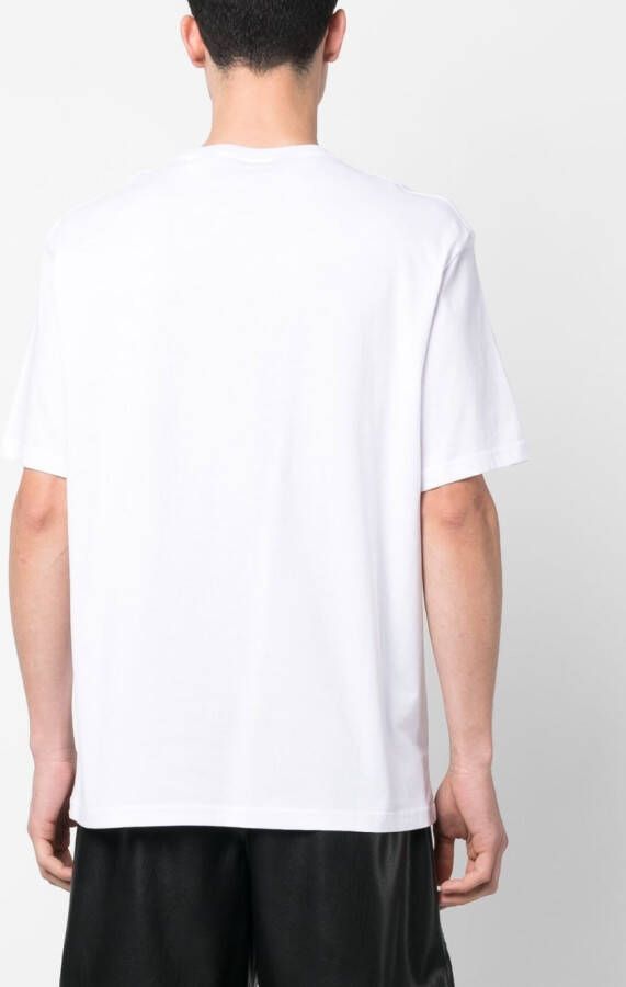 Just Cavalli T-shirt met logoprint Wit
