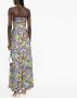 Just Cavalli Maxi-jurk met bloemenprint Wit - Thumbnail 3