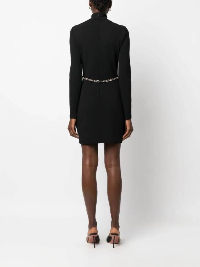 Just Cavalli Mini-jurk met trechterhals Zwart