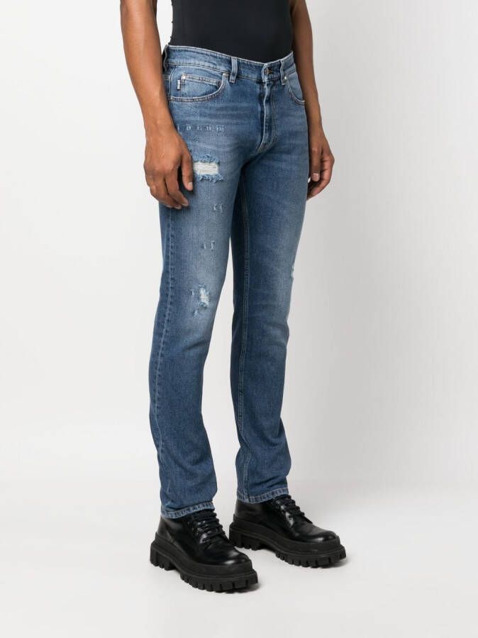 Just Cavalli Slim-fit jeans Blauw
