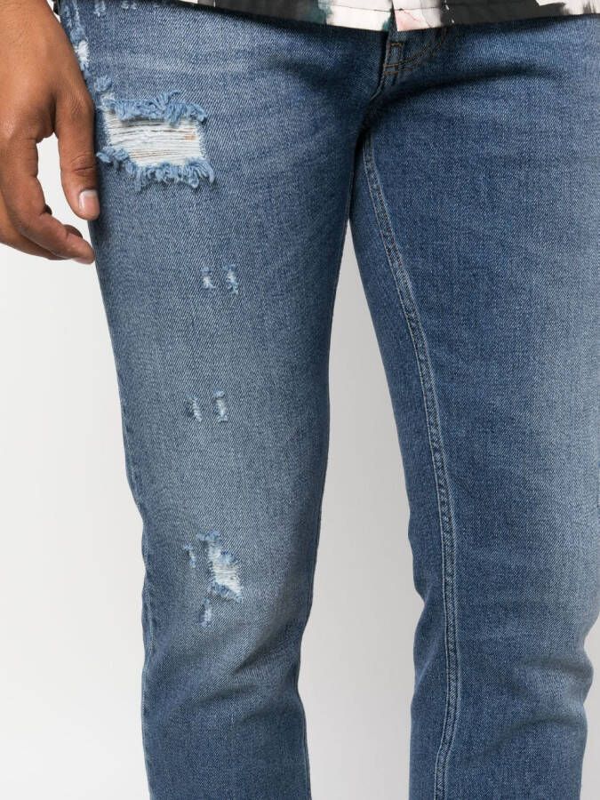 Just Cavalli Slim-fit jeans Blauw
