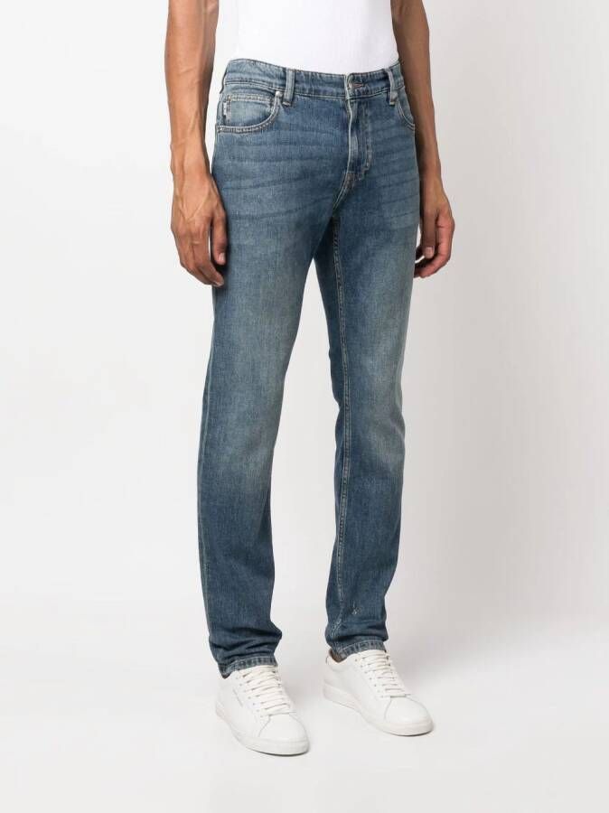 Just Cavalli Straight jeans Blauw