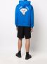 Just Don Hoodie met borduurwerk Blauw - Thumbnail 2