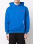 Just Don Hoodie met borduurwerk Blauw - Thumbnail 3