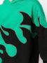 Just Don Hoodie met vlammenprint Groen - Thumbnail 5