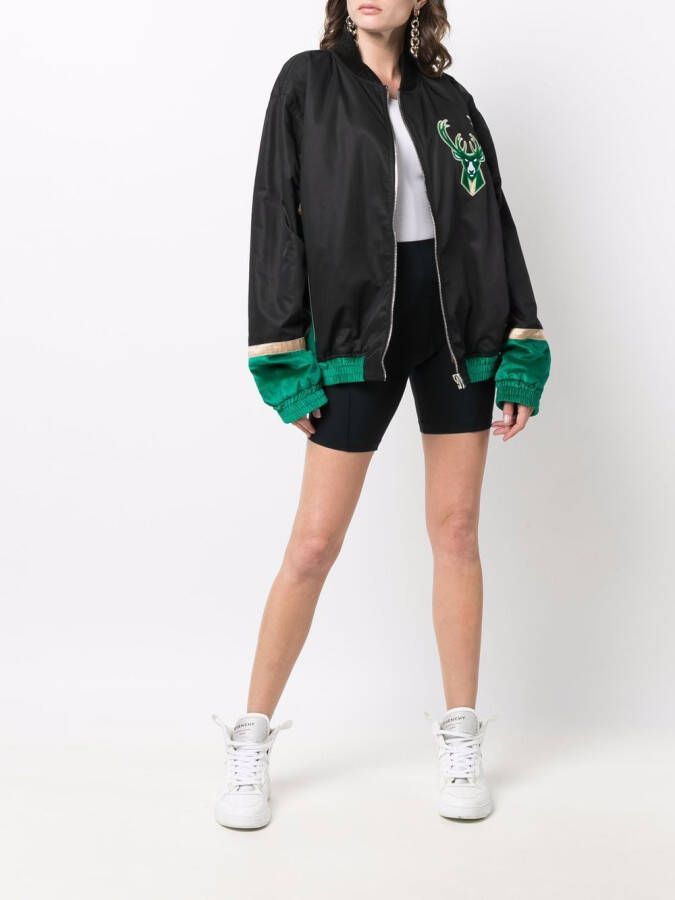 Just Don Jack met colourblocking Zwart