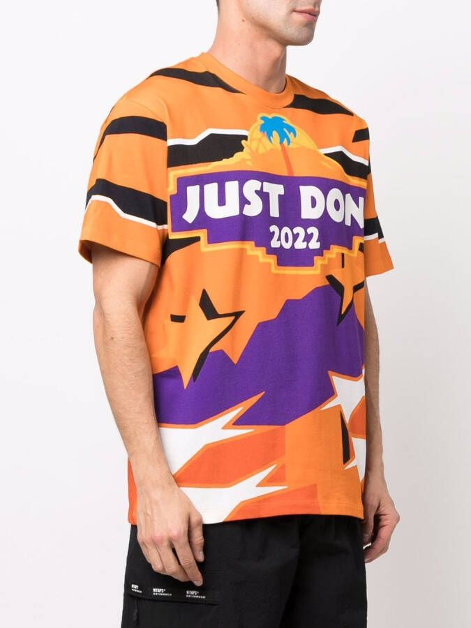 Just Don Katoenen T-shirt Oranje
