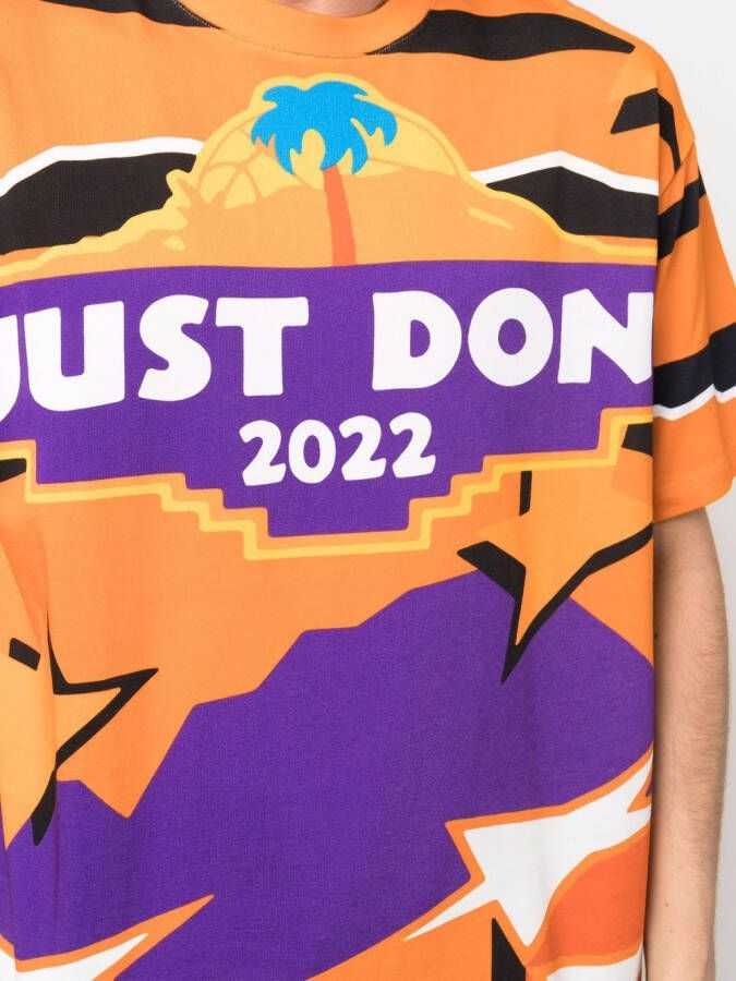 Just Don Katoenen T-shirt Oranje