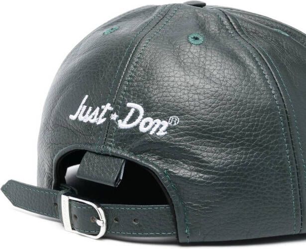 Just Don Pet met geborduurd logo Groen
