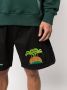 Just Don Shorts met print Zwart - Thumbnail 5