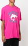 Just Don T-shirt met logoprint Roze - Thumbnail 3