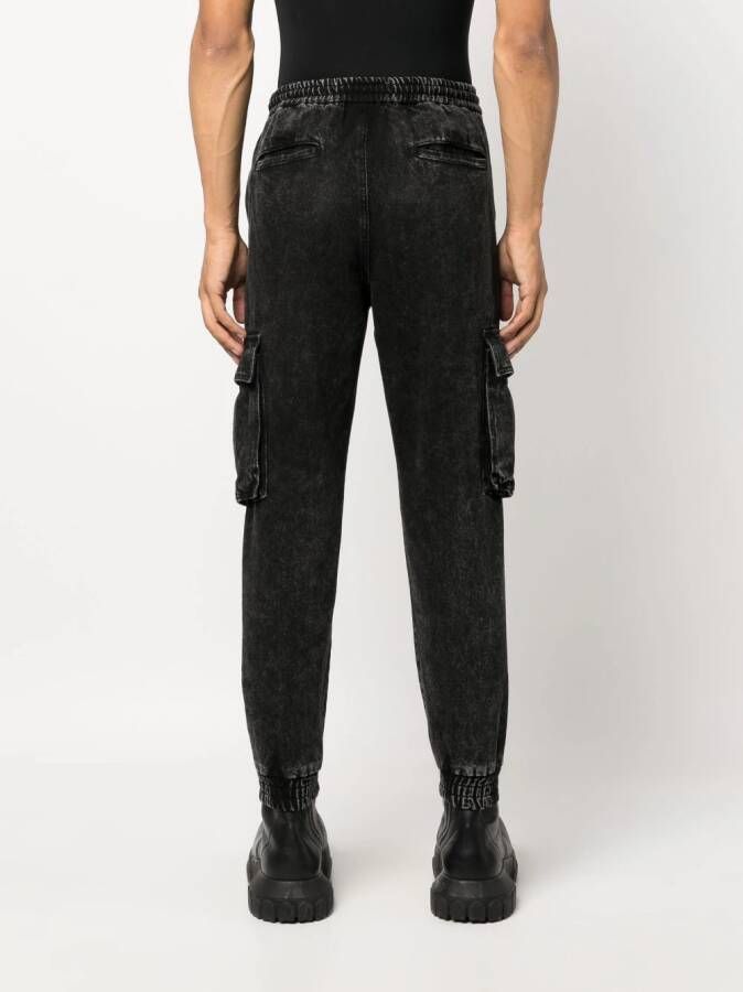 Juun.J Cargo jeans Zwart