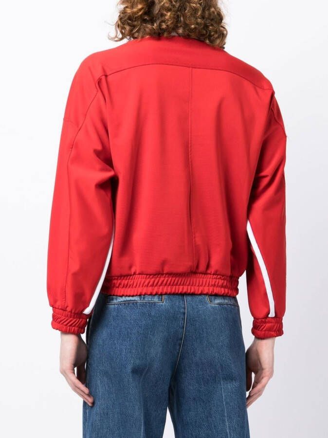 JW Anderson Trui met halve rits Rood