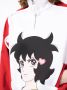 JW Anderson Trui met halve rits Rood - Thumbnail 5