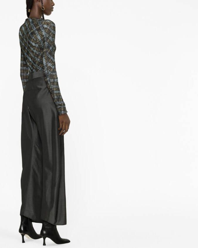 JW Anderson Asymmetrische broek Grijs