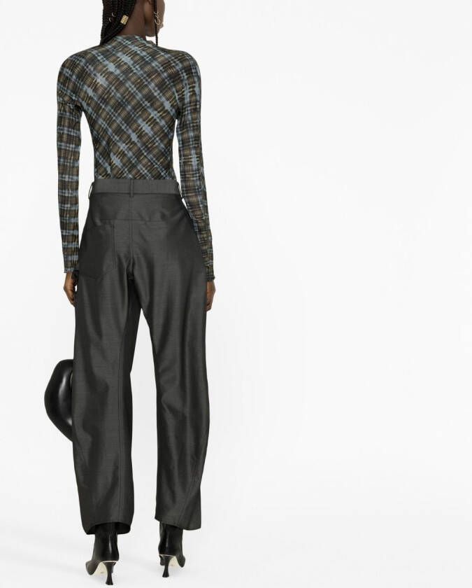 JW Anderson Asymmetrische broek Grijs