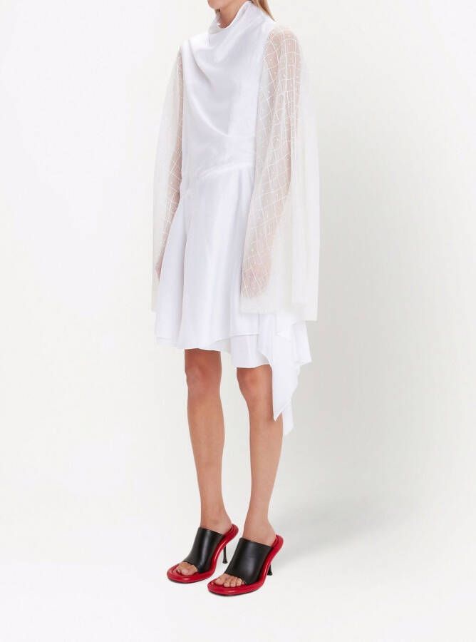 JW Anderson Asymmetrische jurk Wit